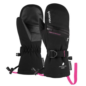 Reusch Lando R-TEX® XT Junior Mitten 6161543 7720 black pink 1